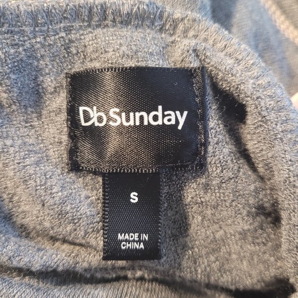 Db Sunday French Pocket Cowl Neck Leisure Sweatshirt Top. Size S - Picture 11 of 14